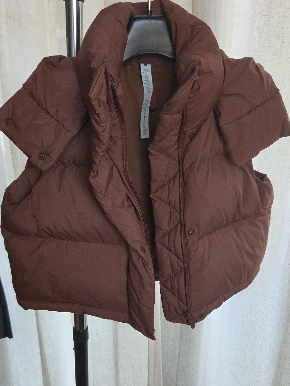 Lululemon Women's Brown Puffer Vest